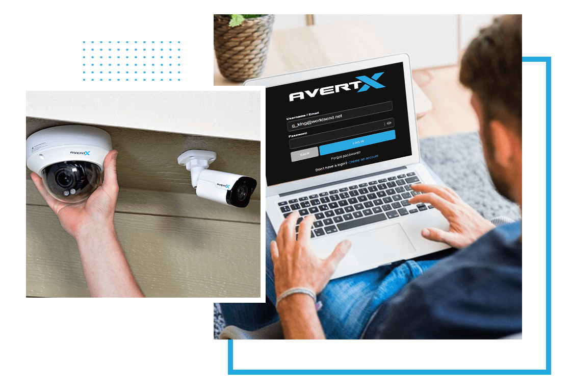 AvertX Camera Login